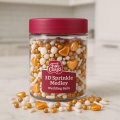 3D Sprinkle (Medley Wedding Bells) Poročni zvonovi