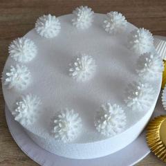 Wafer bele cofkaste Marjetice (4cm) 12 kom