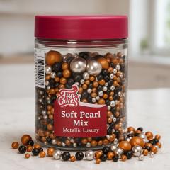 Mehki sladkorni biseri (Mix Metallic Luxury) Metalik razkošje