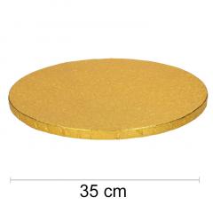 Podstavek 35cm, debelina 10mm – Zlat