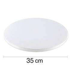 Podstavek 35cm, debelina 10mm – Bel