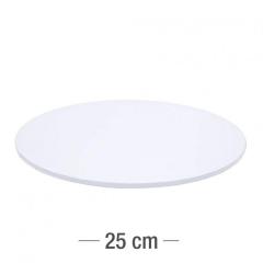 Trden podstavek za torte (bel) 25cm
