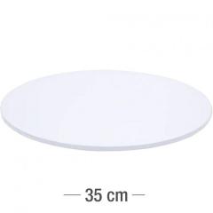 Trden podstavek za torte (bel) 35cm