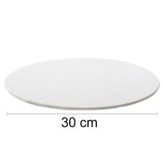 Podstavek 30cm, debelina 3mm – Bel