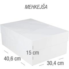 Kartonska embalaža za torto 40x30x15 cm, mehkejša