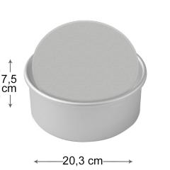 PME okrogel pekač z odstranljivim dnom Ø 20,3 x 7,5 cm, aluminij