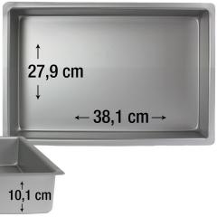 PME pravokotni pekač za biskvit 38,1 x 27,9 cm, višina 10,1 cm