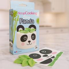 Wafer dekoracija panda
