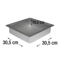 PME kvadraten pekač za biskvit 30,5 x 30,5 cm, višina 10,2 cm
