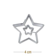 Modelček Zvezdica 4cm, rostfrei