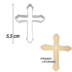 Modelček Križ 5,5 cm, rostfrei
