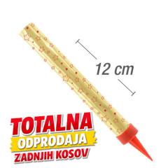 Ognjemet za torto (12 cm) ZLAT ***-50%***