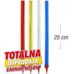 Ognjemeti svetlobni učinek (25cm, 4 kom) barvni ***-60%***