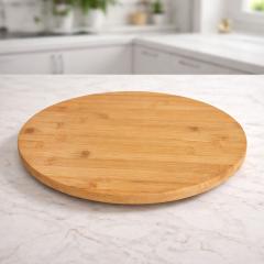 Vrtljiva bambusova plošča Ø 35 cm za elegantno serviranje