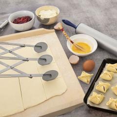 Rezalnik s tremi ravnimi rezili