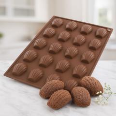 Silikonski pekač za magdalence (4,5 cm) za 20 kosov