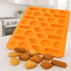 Silikonski pekač za piškote rezličnih oblik