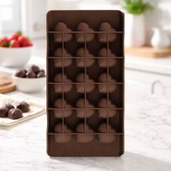 Silikonski modelček (3 cm) srčki