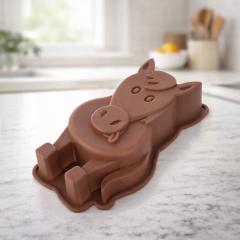 Silikonski kalup KONJ za otroške sladice in ustvarjanje