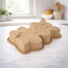 Silikonski model MUCEK za otroške sladice in ustvarjanje