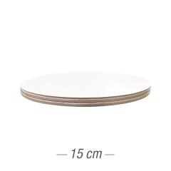 5x Podstavek iz močnega kartona 15cm (3mm) Bel ***-40%***