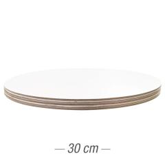 5x Podstavek iz močnega kartona 30cm (3mm) Bel ***-40%***