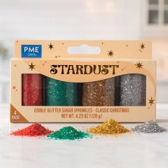 Bleščeči božični posipi (120g) čarobni komplet za praznično peko