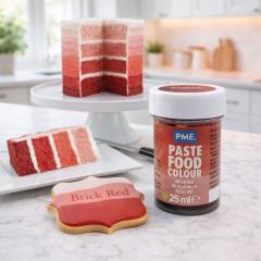 PME jedilna pasta (Brick red) OPEČNATO RDEČA
