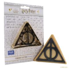 Modelček Harry Potter (Deathly Hallows, Znak Relikvije smrti) za fondant, velikost torte