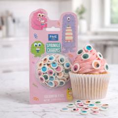 Posip barvne oči (PME 25g) za zabavne otroške sladice