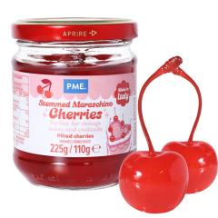 Češnje s peclji maraschino 225g