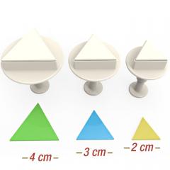Trikotniki (modelčki na vzvod) 3 delni