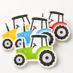 Serviete Traktor (12 kosov) prtički kmetija za otroško zabavo