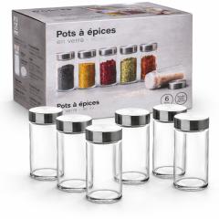 Stekleničke (6 kom) za enostavno doziranje začimb