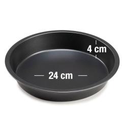 Višji pekač (28 × 4 cm) za pripravo vseh vrst peciva, pit, tort in slanih jedi Višji pekač (28 × 4 cm) za pripravo vseh vrst peciva, pit, tort in slanih jedi