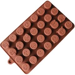 Silikonski pekač za čokoladne emojije – zabavno ustvarjanje sladkih oblik