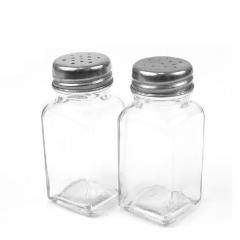 Steklenički (2 kom) za sol in poper
