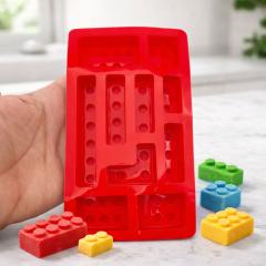 Silikonski modelček manjši lego zidaki (naključna barva)