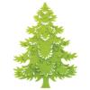 JEM modelček za božično drevo 19,5 x 14,8 cm