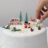 Božična dekoracija na palčki (5 cm, sladkorna palčka) št.3