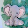 Katy Sue silikonski modelček (Sweet Safari Elephant) safari Slon