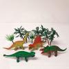 Komplet mini dinozavri za dekoracijo sladic, 6 delni