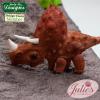 Katy Sue silikonski Modelček Dinozaver Triceratop