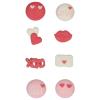 Sladkorni okraski Love (FunCakes, 2cm) 8 kom