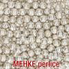 Mehke perlice (4 mm) METALIK SREBRNE