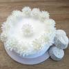 Wafer bele Nebine (6cm) 14 kom
