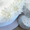Wafer bele Nebine (6cm) 14 kom