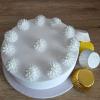 Wafer bele cofkaste Marjetice (4cm) 12 kom