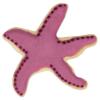 Modelček Morska zvezda 8 cm, rostfrei