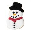 Modelček Snežak s klobukom 7,5cm, rostfrei